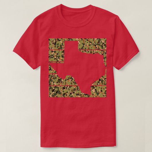 テキサス州テシャンの地図 Tシャツ (デザイン正面)