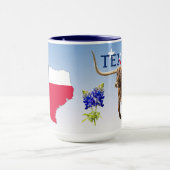 テキサス州テーマオンブルース、マグ マグカップ (中央)