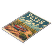 テキサス州デザートヴィンテージカー ノートブック (左側)