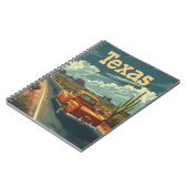 テキサス州デザートヴィンテージカー ノートブック (左側)