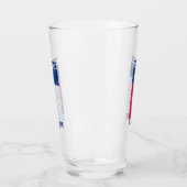 テキサス州トータル日食ガラス タンブラーグラス (左)