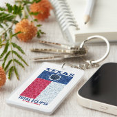 テキサス州トータルEclipseアクリルキーチェーン キーホルダー (正面右)