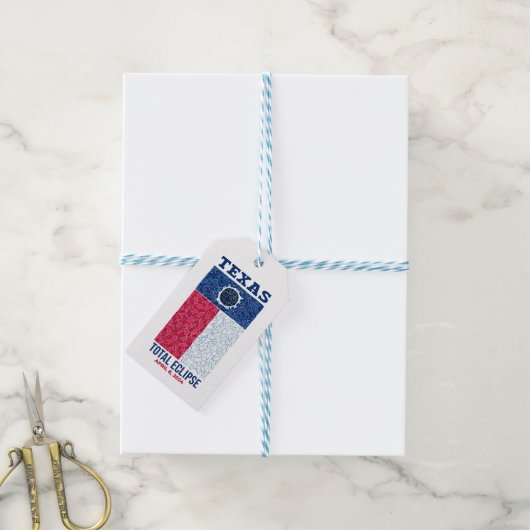 テキサス州トータルEclipseギフトラベル ギフトタグ (より糸付き)
