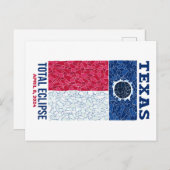 テキサス州トータルEclipseポストカード ポストカード (正面/裏面)