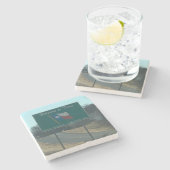 テキサス州ドリンクコースター ストーンコースター (横)