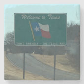 テキサス州ドリンクコースター ストーンコースター (正面)