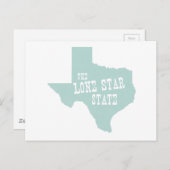 テキサス州ニックネームテキサンローンスター州テキサンモットー ポストカード (正面/裏面)
