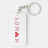 テキサス州ハウディハート キーホルダー (裏面)