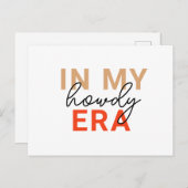 テキサス州ハウディ時代 ポストカード (正面/裏面)