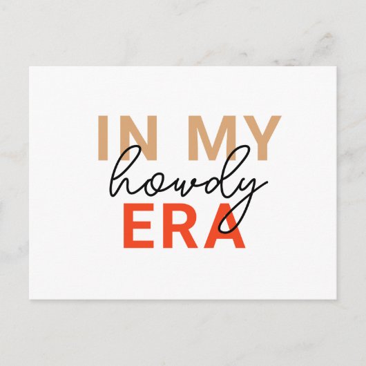 テキサス州ハウディ時代 ポストカード (正面)