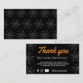 テキサス州ハロウィンスパイダーウェブ感謝していオールカード エンクロージャーカード (正面/裏面)