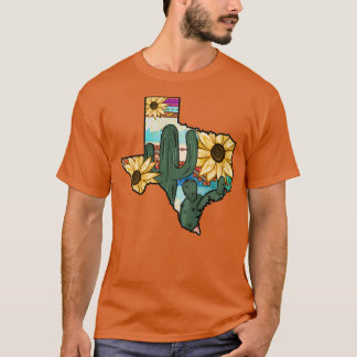 テキサス州ハート深い Tシャツ
