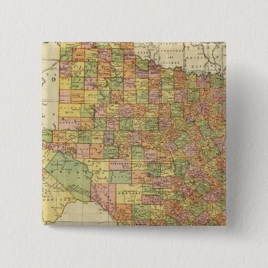 テキサス州バイランドマクナリー 缶バッジ (正面)