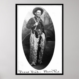 テキサス州バド ポスター