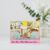 テキサス州パリジャン美しいサロン ポストカード (スタンド正面)