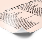 テキサス州パーソナライズされた州パークバケットリストマップ フォトプリント            (角)