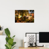 テキサス州ヒューストンのモントローズ ポスター (ホームオフィス)