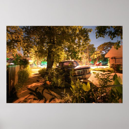 テキサス州ヒューストンのモントローズ ポスター (正面)