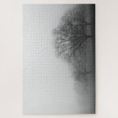 テキサス州ヒルカントリーの霧 ジグソーパズル (縦)