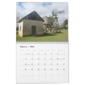 テキサス州ヒルカントリーカレンダー カレンダー (2月 2026)