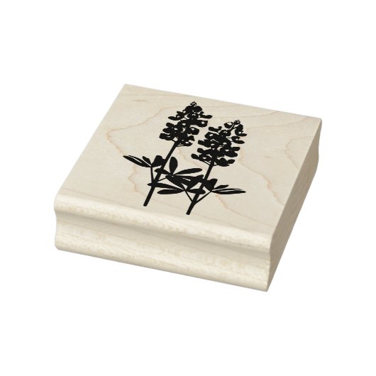 テキサス州ヒルカントリーブルーボンネットラバーアートスタンプ ラバースタンプ (スタンプ)