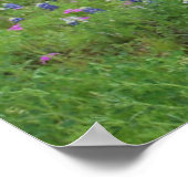 テキサス州ヒルカントリープリント ポスター (角)