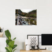 テキサス州ヒルカントリーロックとクリーク ポスター (ホームオフィス)