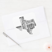 テキサス州ビアラバーズシール スクエアシール (封筒)