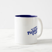 テキサス州ピックボール ツートーンマグカップ (正面右)