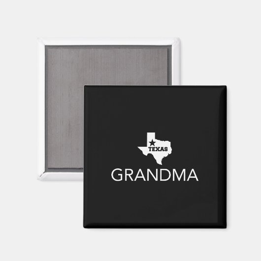 テキサス州ファミリー州オブTxおばあちゃん誇りを持ったテキサス州バカット マグネット (正面/裏面)