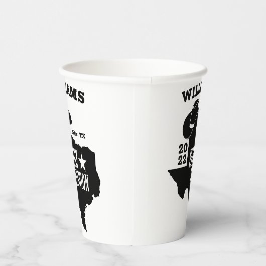 テキサス州ファミリー懇親会 紙コップ (右)