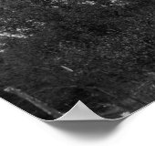 テキサス州フィールド16x20の白黒の風車 ポスター (角)