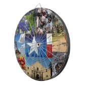 テキサス州フォトモザイク ダーツボード (正面右)