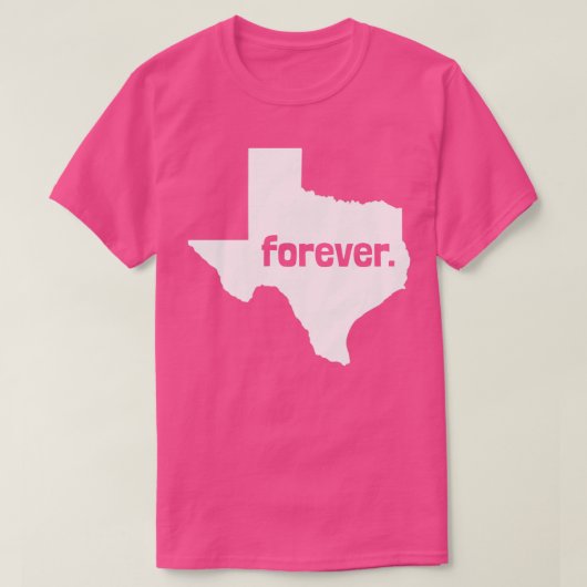 テキサス州フォーエバーホームカーサテシャンプライド Tシャツ (デザイン正面)