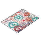 テキサス州フォートワース：旅行スタンプ ノートブック (左側)