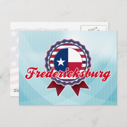 テキサス州フレデリックスバーグ ポストカード (正面/裏面)