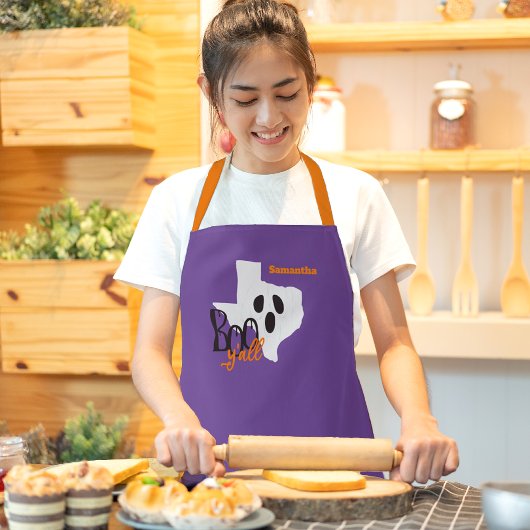 テキサス州ブオールハロウィーン エプロン