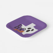 テキサス州ブオールハロウィーン ペーパープレート (傾斜あり)