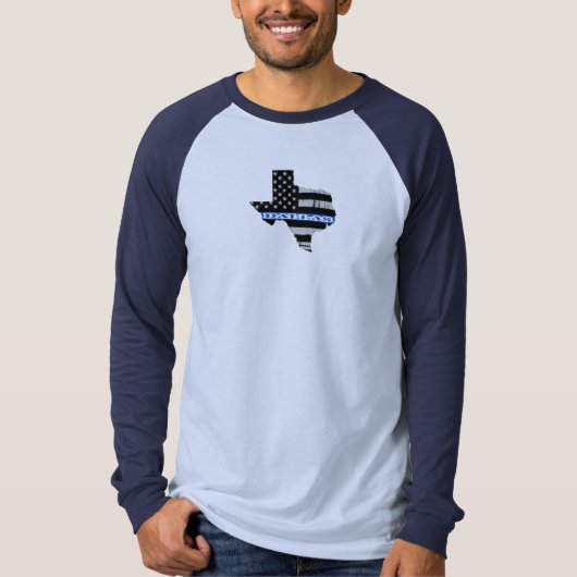 テキサス州ブルーフローズ Tシャツ (正面)