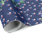 テキサス州ブルーボネットテキサンローン星州 ラッピングペーパー (ロールコーナー)