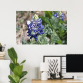 テキサス州ブルーボネット写真集シリーズ#8 ポスター (ホームオフィス)