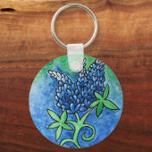 テキサス州ブルーボネット キーホルダー (正面)