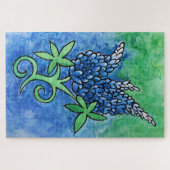 テキサス州ブルーボネット ジグソーパズル (横)