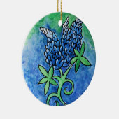 テキサス州ブルーボネット セラミックオーナメント (右)