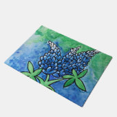 テキサス州ブルーボネット ドアマット (アングル)