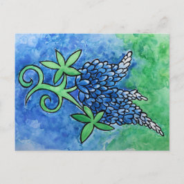 テキサス州ブルーボネット ポストカード