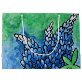 テキサス州ブルーボネット ラージペーパーバッグ (裏面)