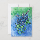 テキサス州ブルーボネット 招待状 (正面)