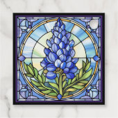 テキサス州ブルーボンネットステンドグラス フェイバータグ (裏面)
