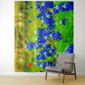 テキサス州ブルーボンネットヒルカントリーファインアート タペストリー (インサイチュ)
